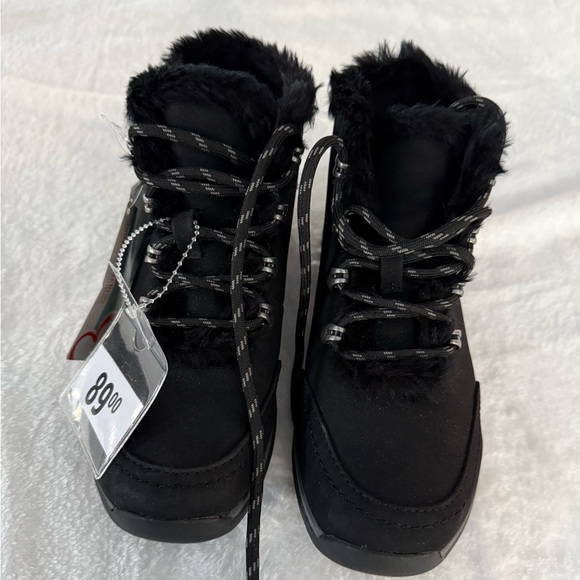 BareTraps Shoes - New BARETRAPS Black Maine Faux Fur Lining Women’s Boots Size 5.5   5 1/2